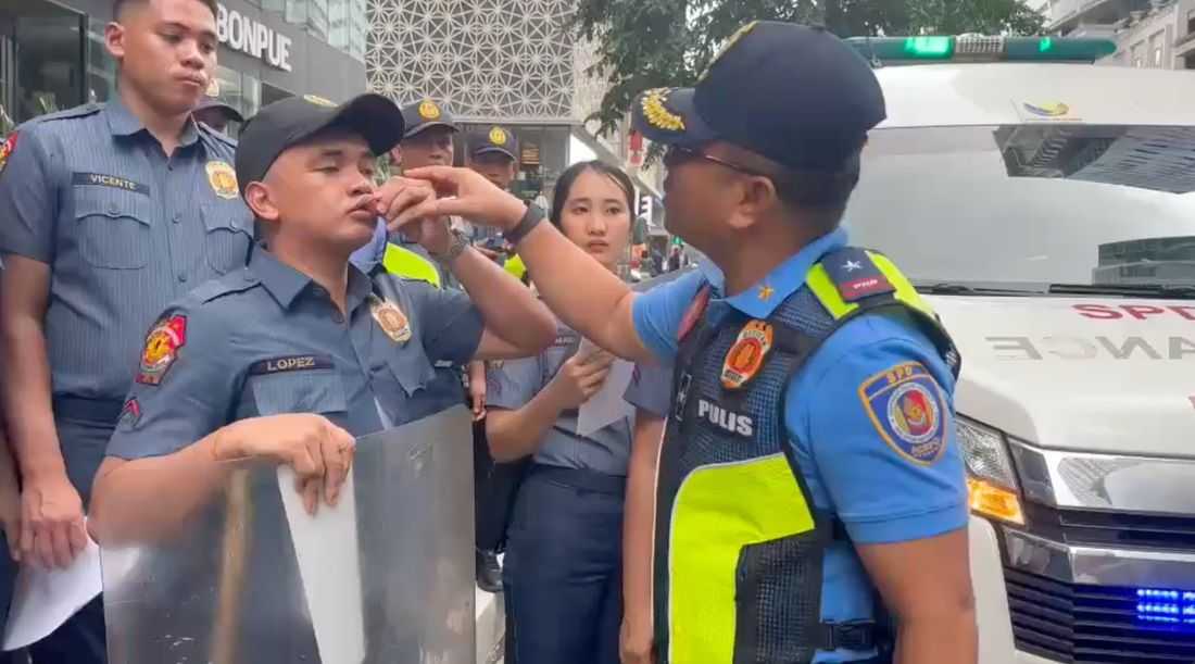 4 protesters arrested, 16 cops injured in clash outside LEC forum