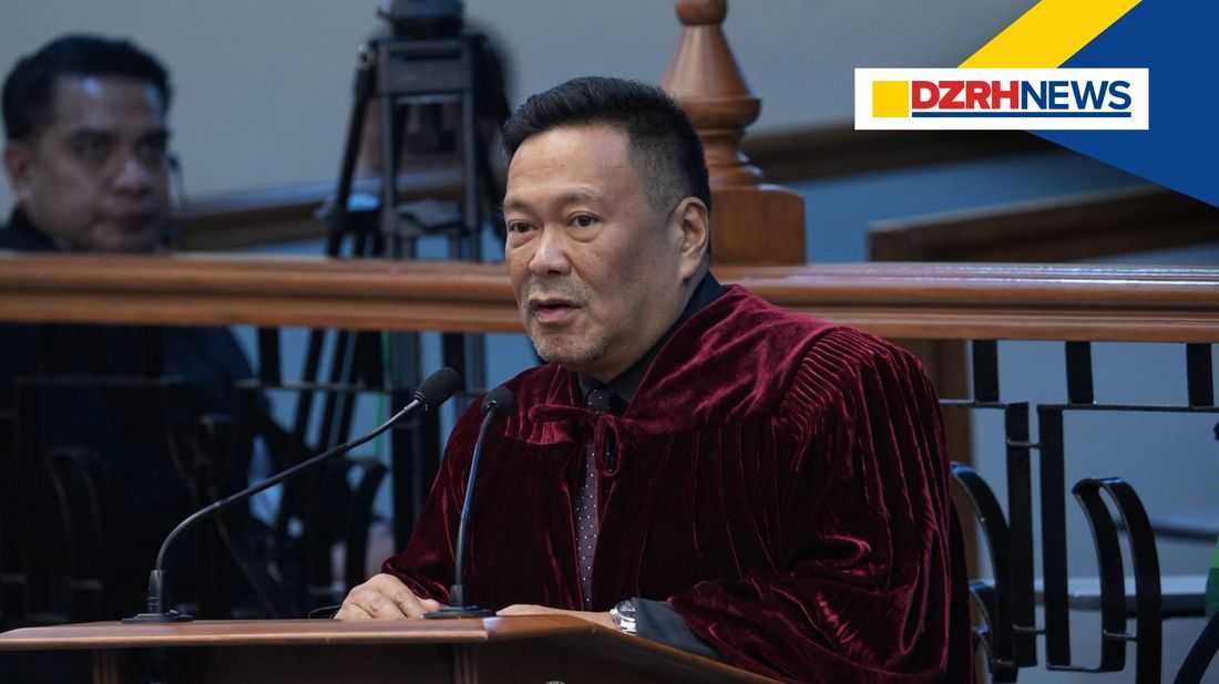 Ejercito says impeachment trial should end as soon as possible