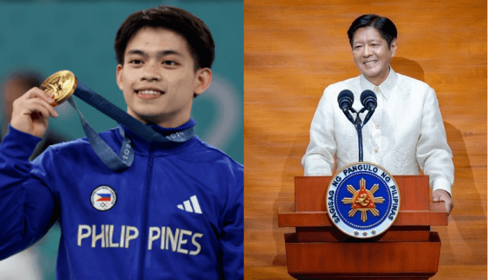 PBBM celebrates Carlos Yulo’s historic Gold Medal at 2024 Paris Olympics