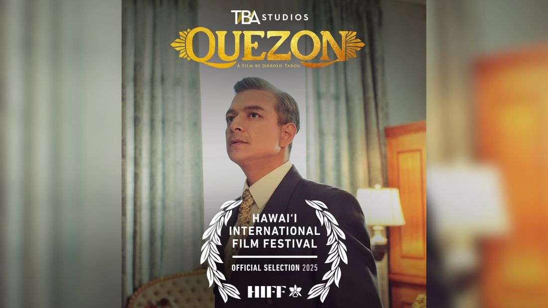 ‘Quezon’ biopic selected for screening at the Hawaiian International Film Festival