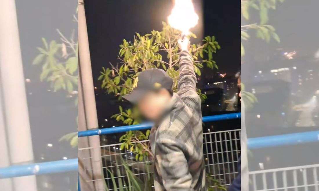 Man who fired gun in viral New Year’s video draws criticism