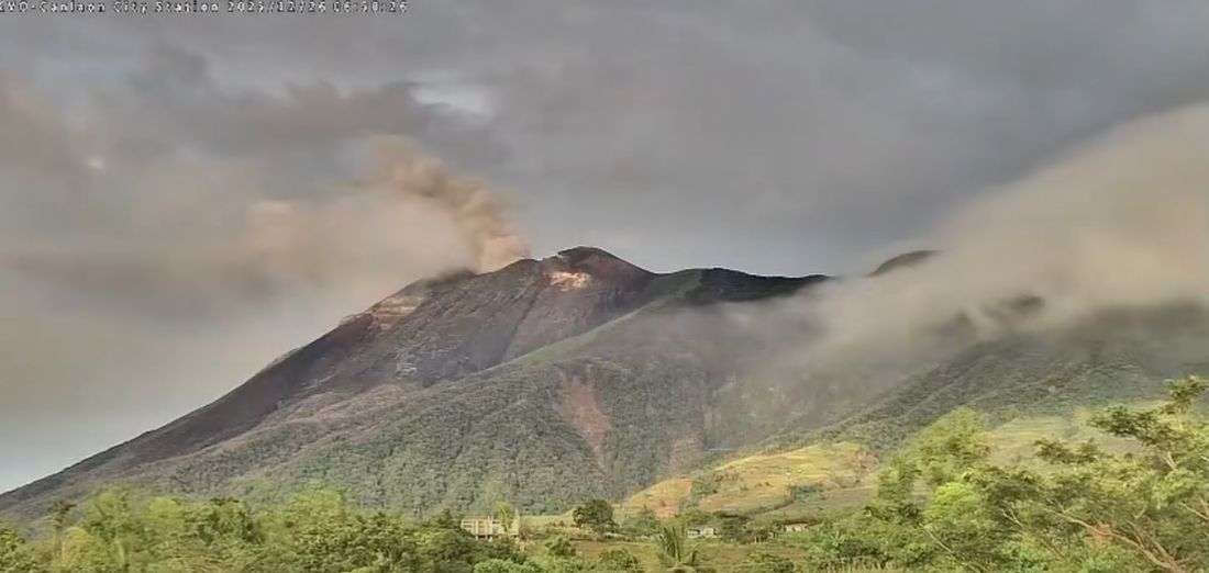 Phivolcs warns of possible Kanlaon lahar due to Ada