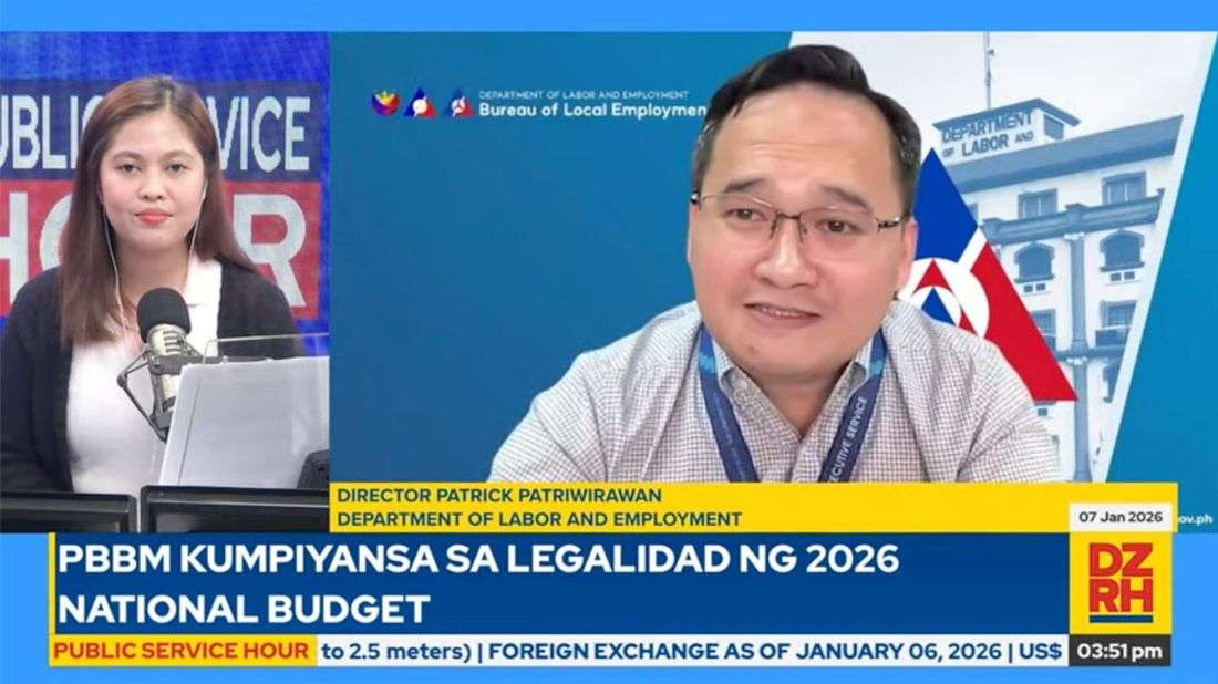 Monthly job fairs boosted November 2025 employment rate — DOLE