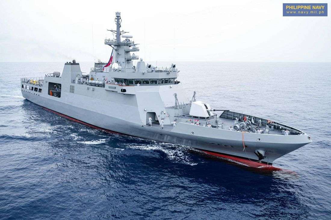 Navy's new offshore patrol vessel arrived in PH