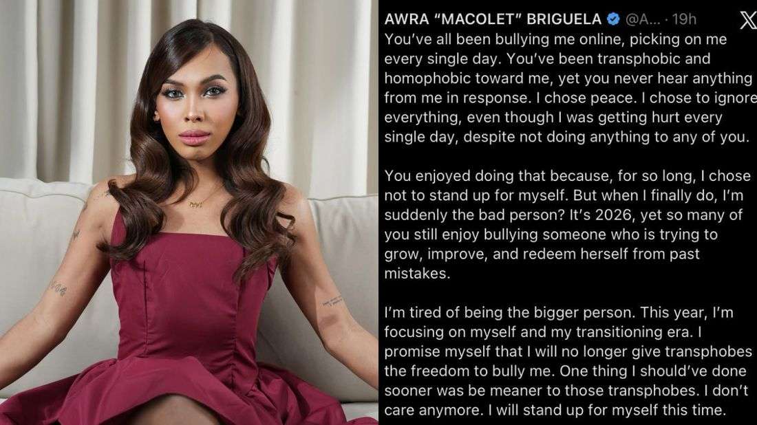 Awra Briguela speaks up amid malicious online bashing