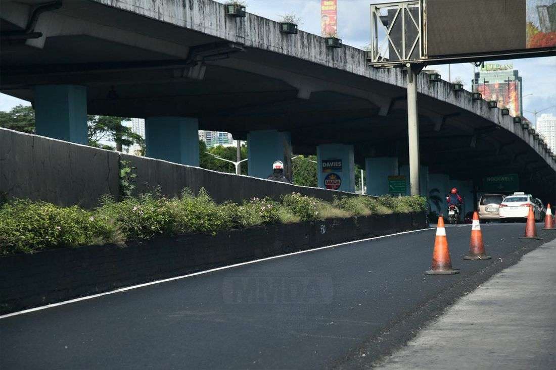 EDSA Busway inner lane reopens from Roxas Blvd to Orense under a rehab project