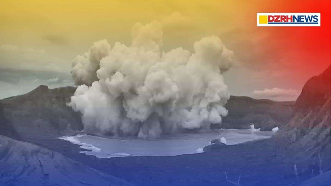 PHIVOLCS confirms brief minor eruption at Taal Volcano