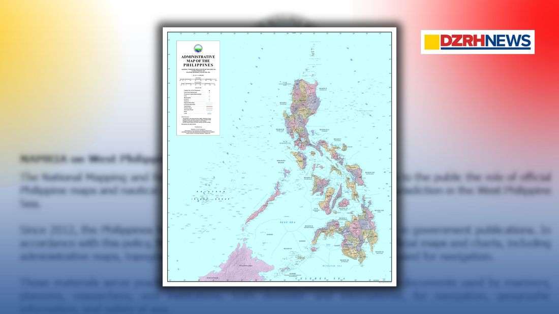 NAMRIA affirms role of official maps in West Philippine Sea jurisdiction