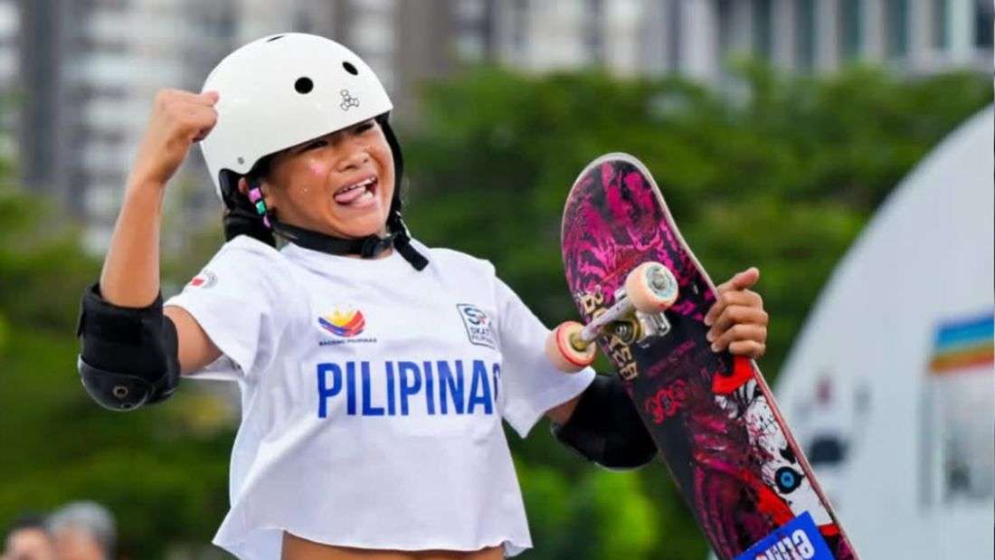 11-Year-Old Mazel Alegado becomes highest-ranked Filipina in Women’s Park Skateboarding
