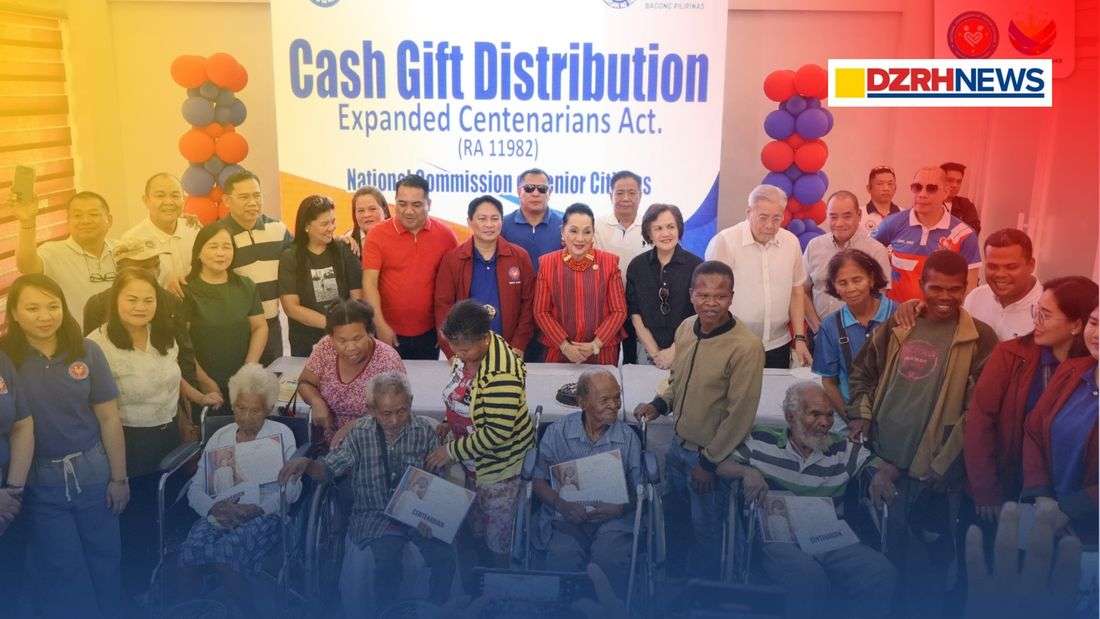 NCSC releases P100,000 centenarian cash gift to four Aeta elders in Capas, Tarlac