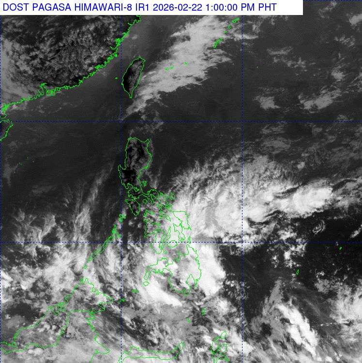 Shear line, Amihan to bring cloudy skies, rains in parts of PH