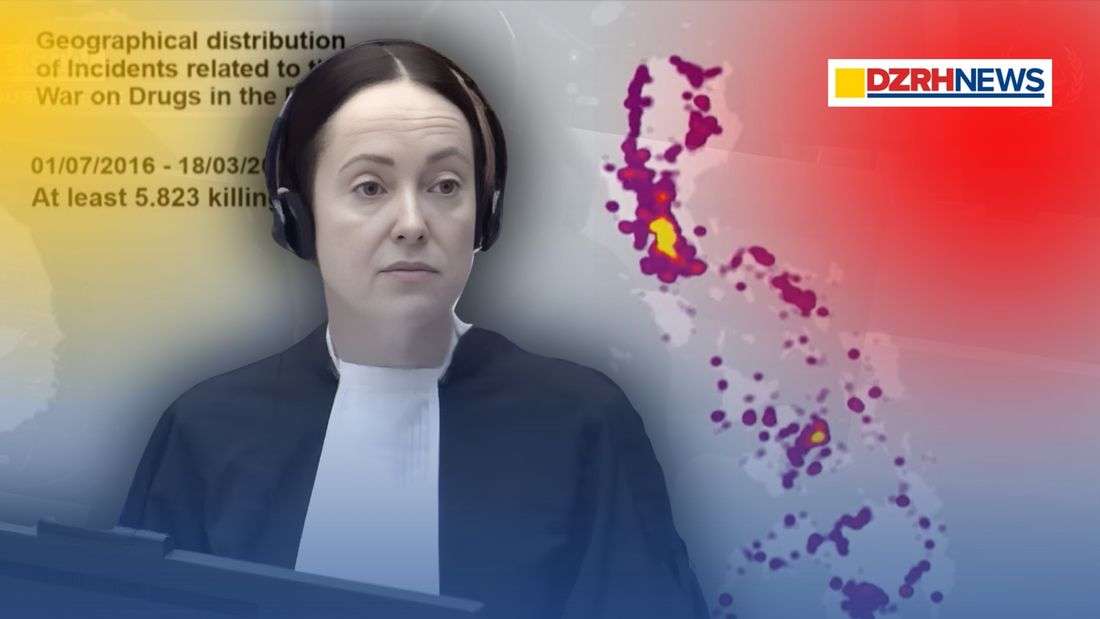 ICC Lawyer presents map showing nationwide scope of drug war killings