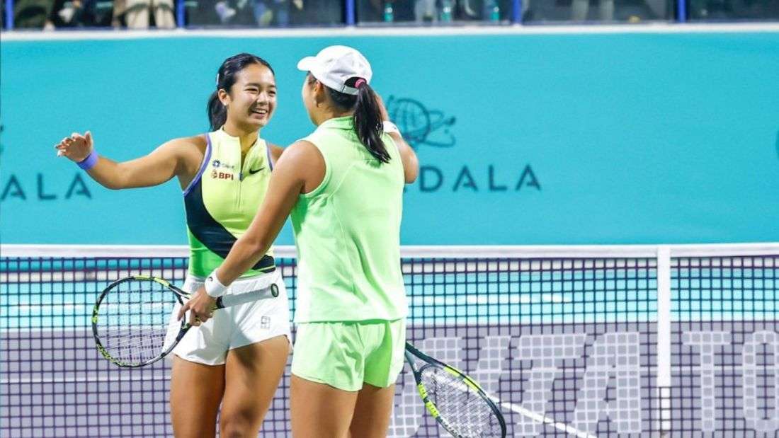 Eala, Tjen score debut doubles win at Mubadala Abu Dhabi Open