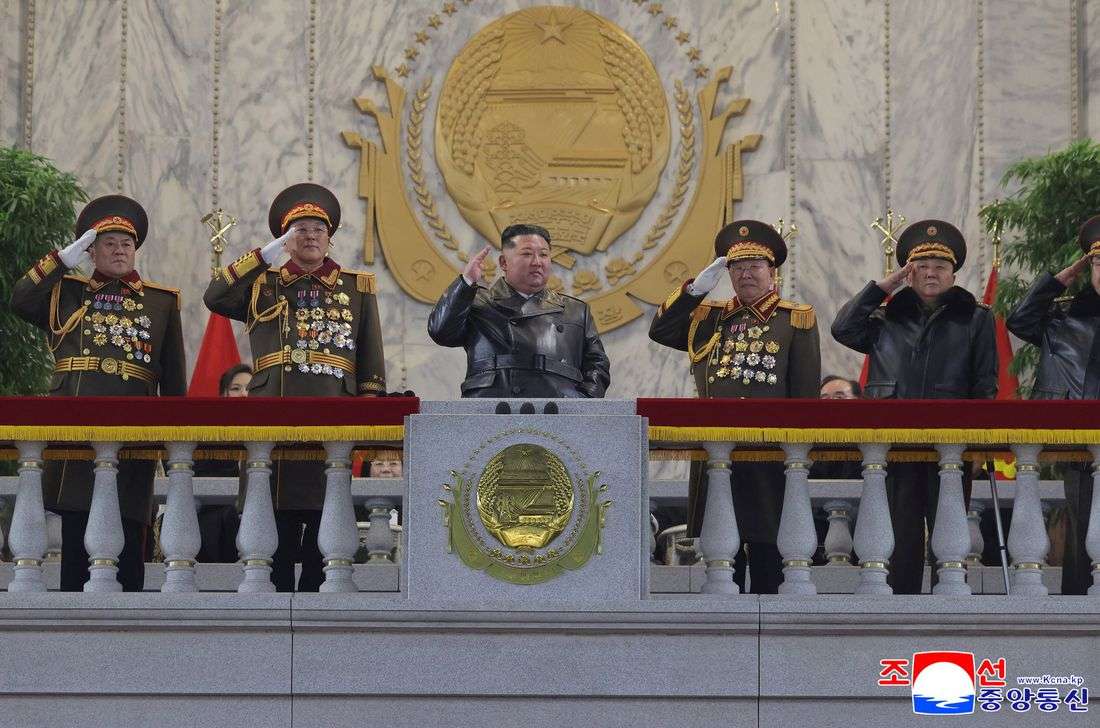 North Korea's Kim promises more nuclear weapons as Congress closes with military parade