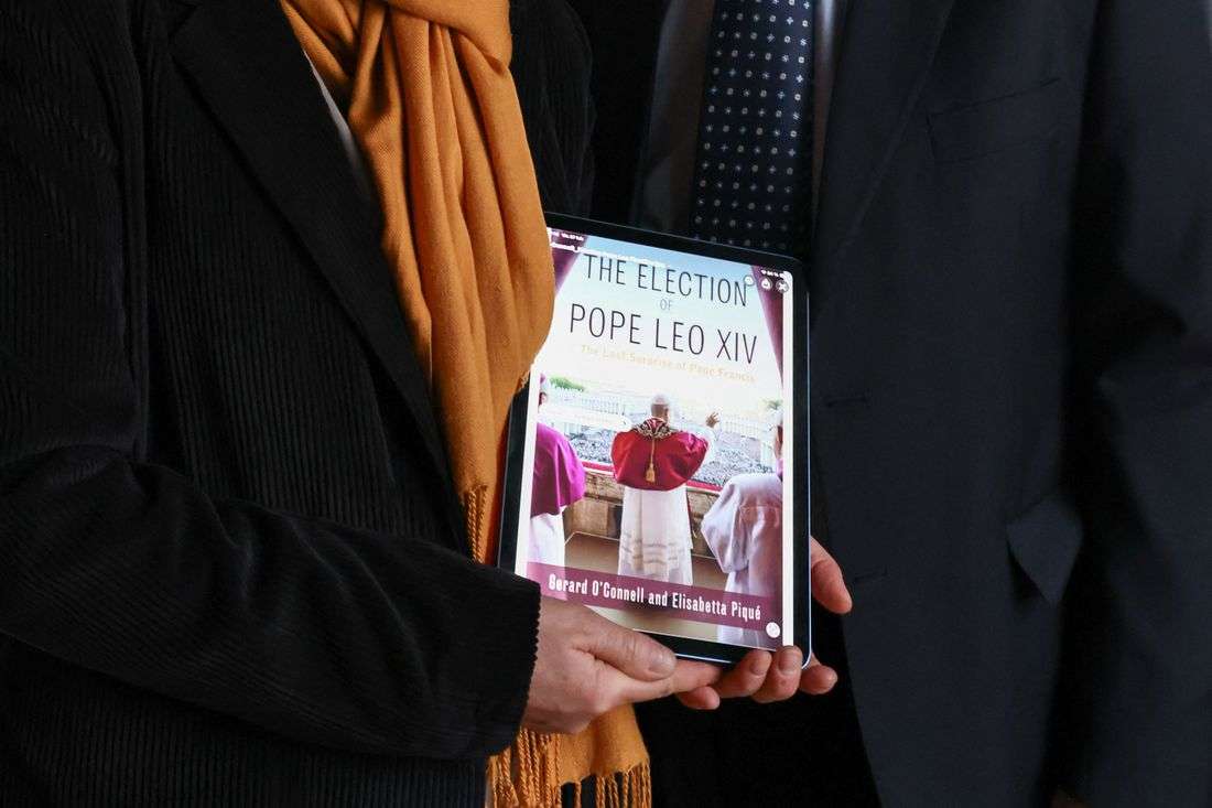 Cardinal found with phone during secret conclave to elect Pope Leo, book says