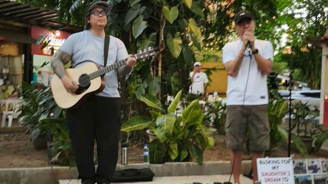 Chito Miranda, Gab Chee Kee join busking father raising funds for daughter’s education