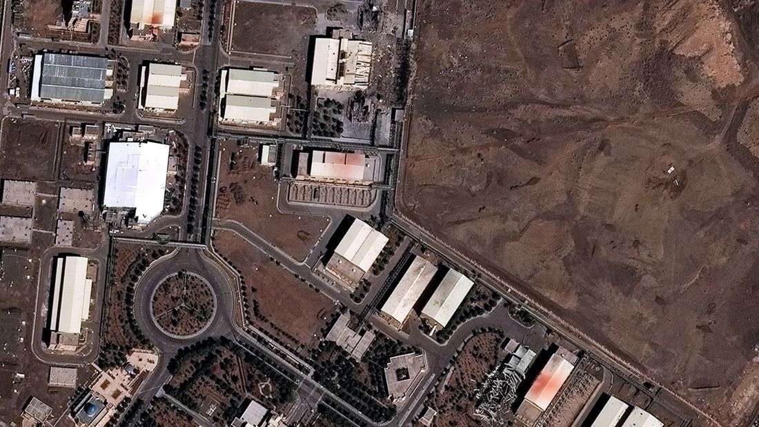 IAEA confirms entrances to Iran's Natanz enrichment plant were bombed