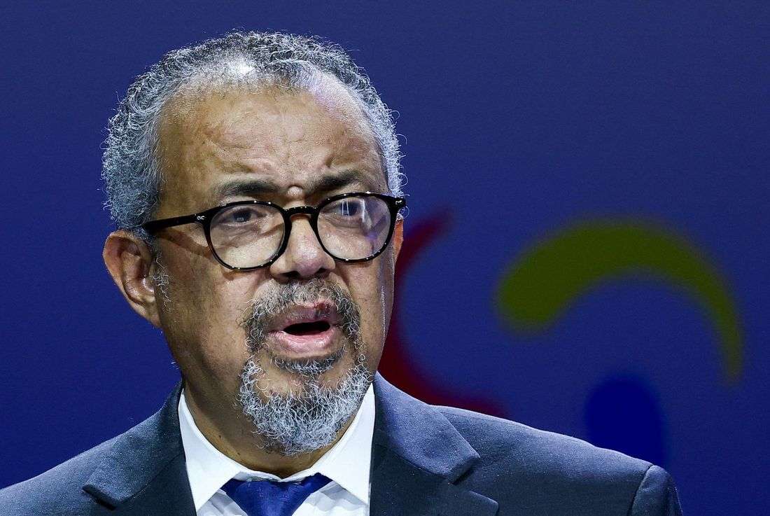 WHO chief Tedros says 12 dead in strike on primary healthcare center in Lebanon