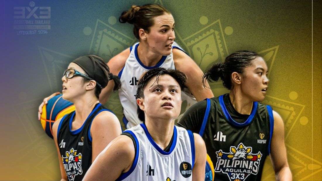 Aguilas fly high: PH women basketball team wins 3x3 Thai League Championship