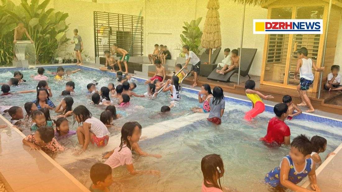 Tarlac homeowner goes viral for letting kids swim for free