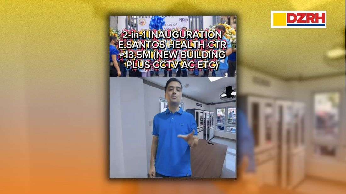 Mayor Vico Sotto’s ‘edited’ virtual tour of a health center in Pasig City delights netizens