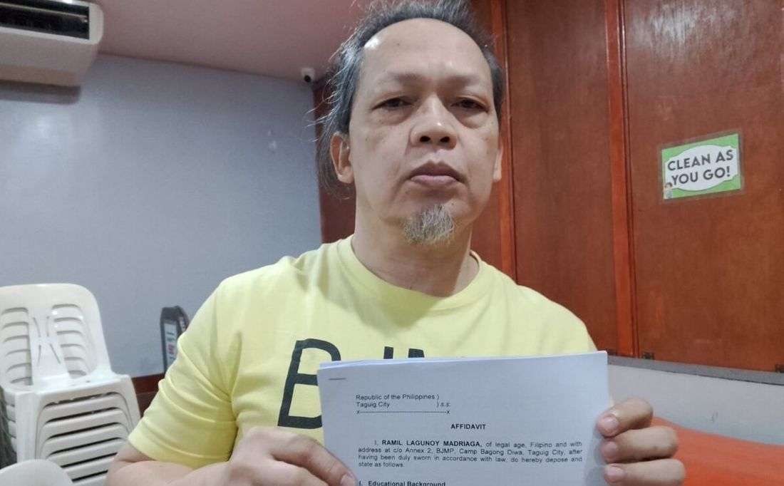 House panel OKs protective custody for Ramil Madriaga