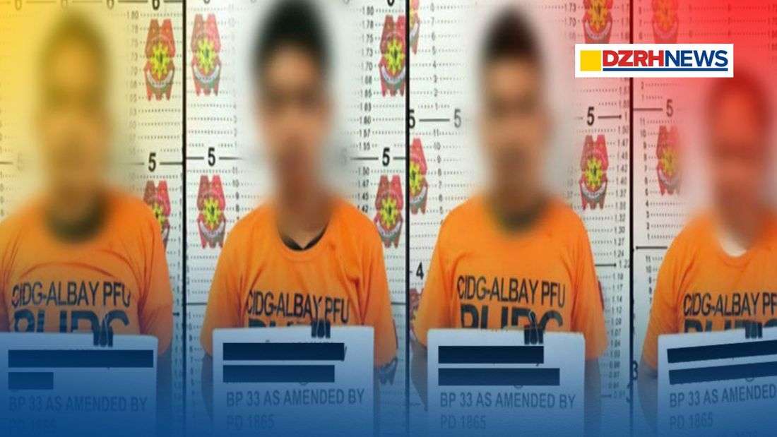 Four nabbed in Albay for illegal fuel distribution