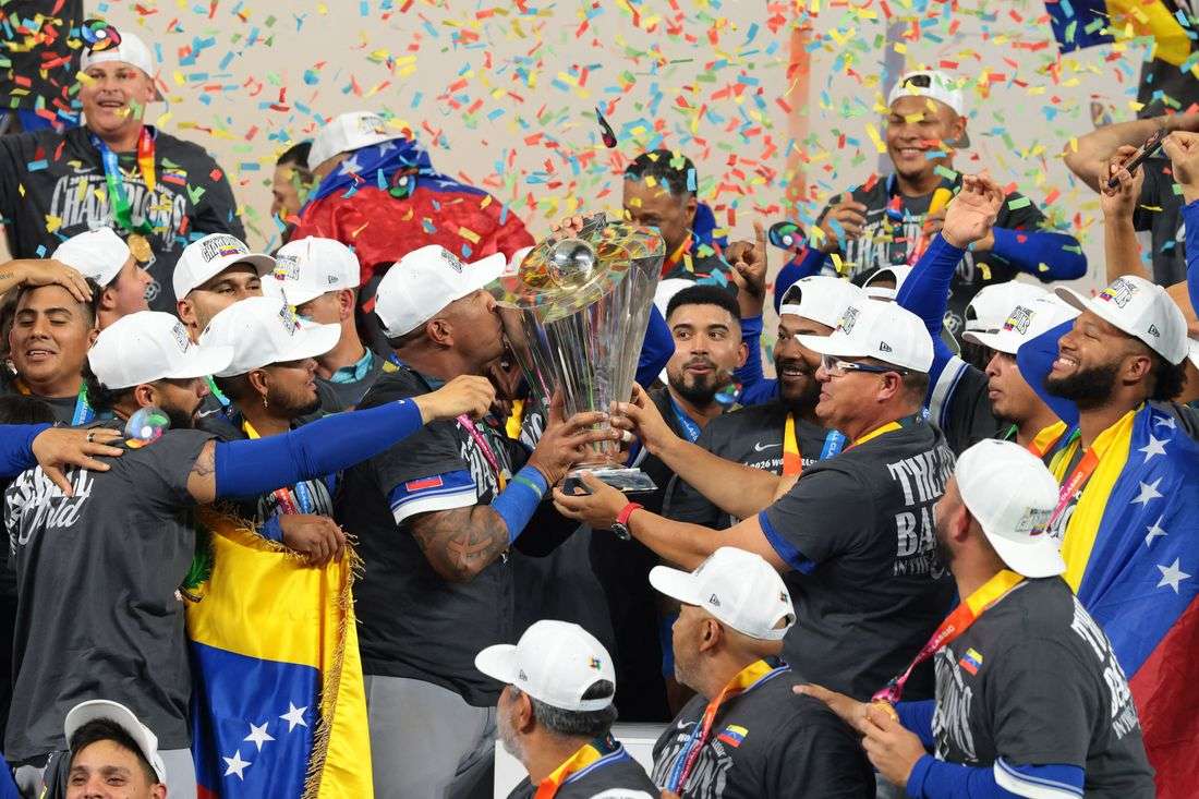 Baseball-National pride fuels Venezuela to first World Baseball Classic championship