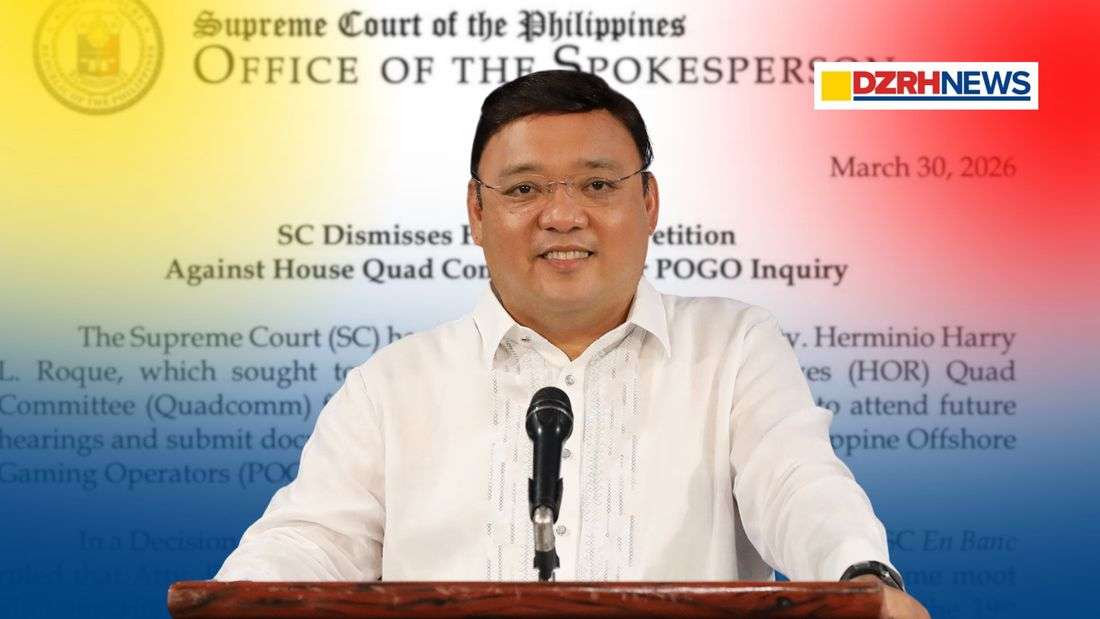 Supreme Court dismisses Harry Roque’s petition in POGO investigation