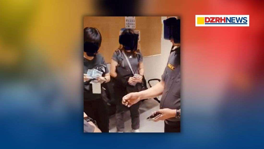 Airport security screener caught stealing ₱7,000 from Australian tourist at NAIA