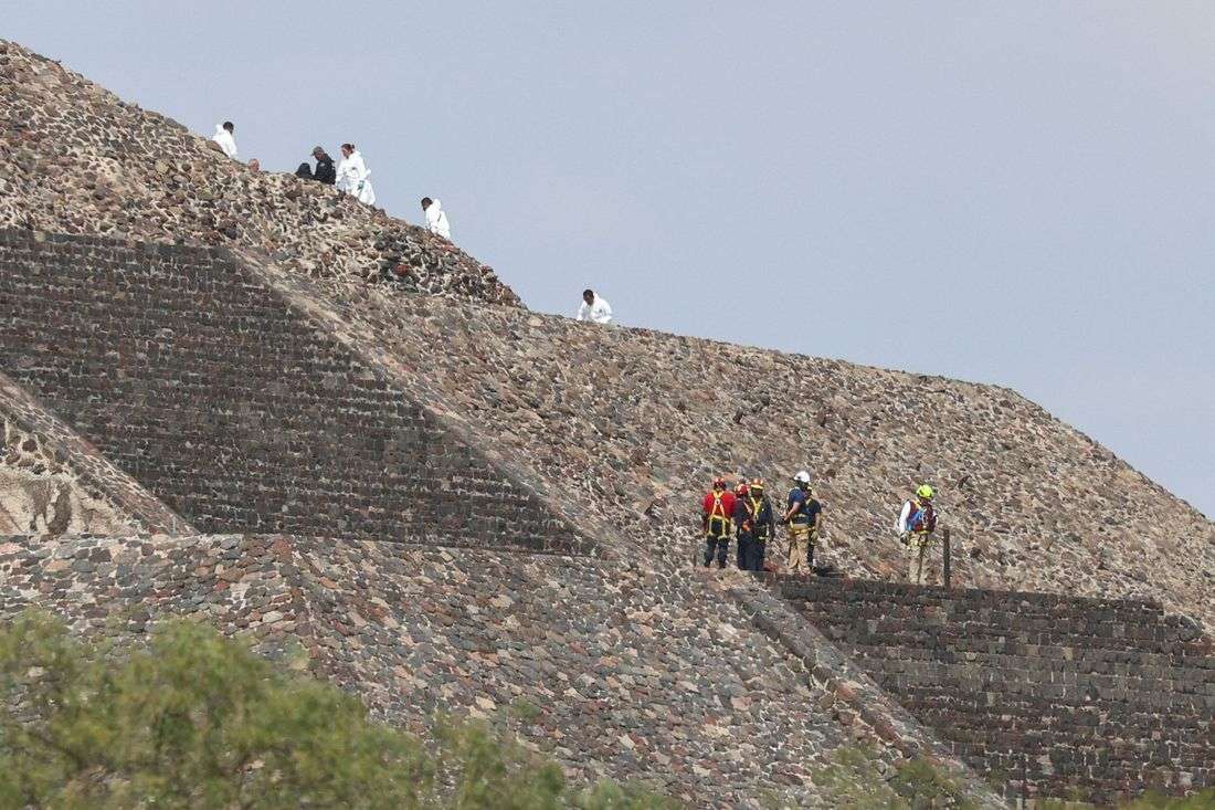 Gunman kills Canadian woman, wounds four at Mexico’s Teotihuacan pyramids