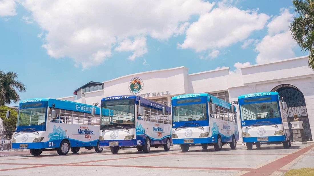 Marikina launches free solar-powered e-jeepney rides amid fuel crisis