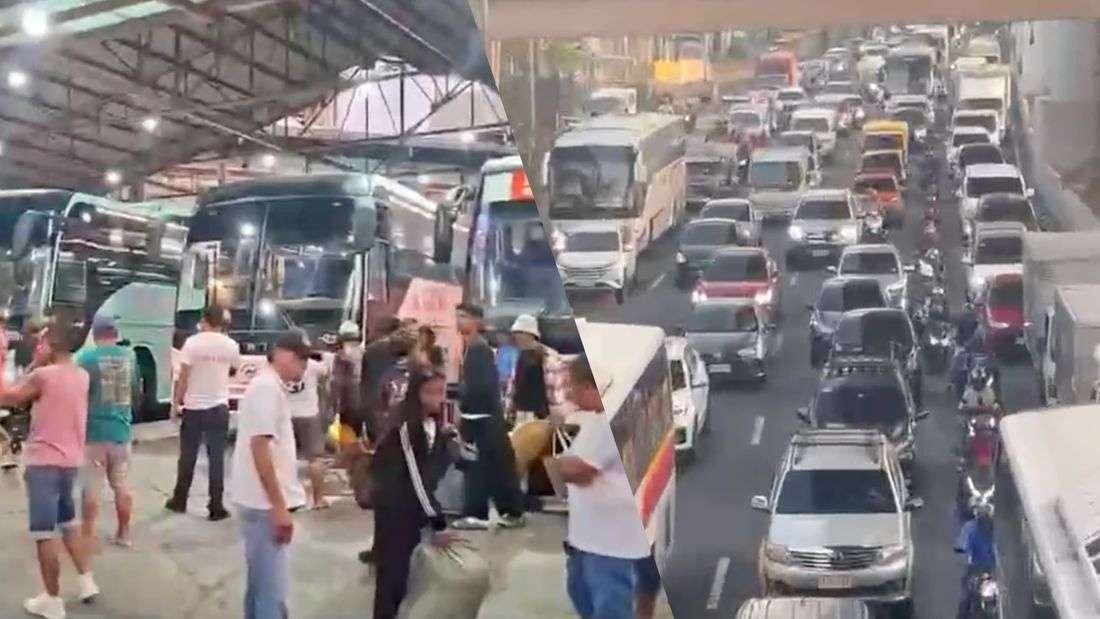 Metro Manila terminals swell as Holy Week returnees arrive