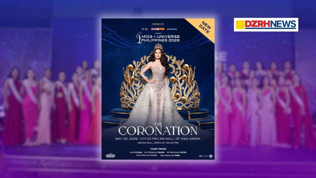 Miss Universe Philippines 2026 coronation night moved to May 2 amid venue scheduling adjustment