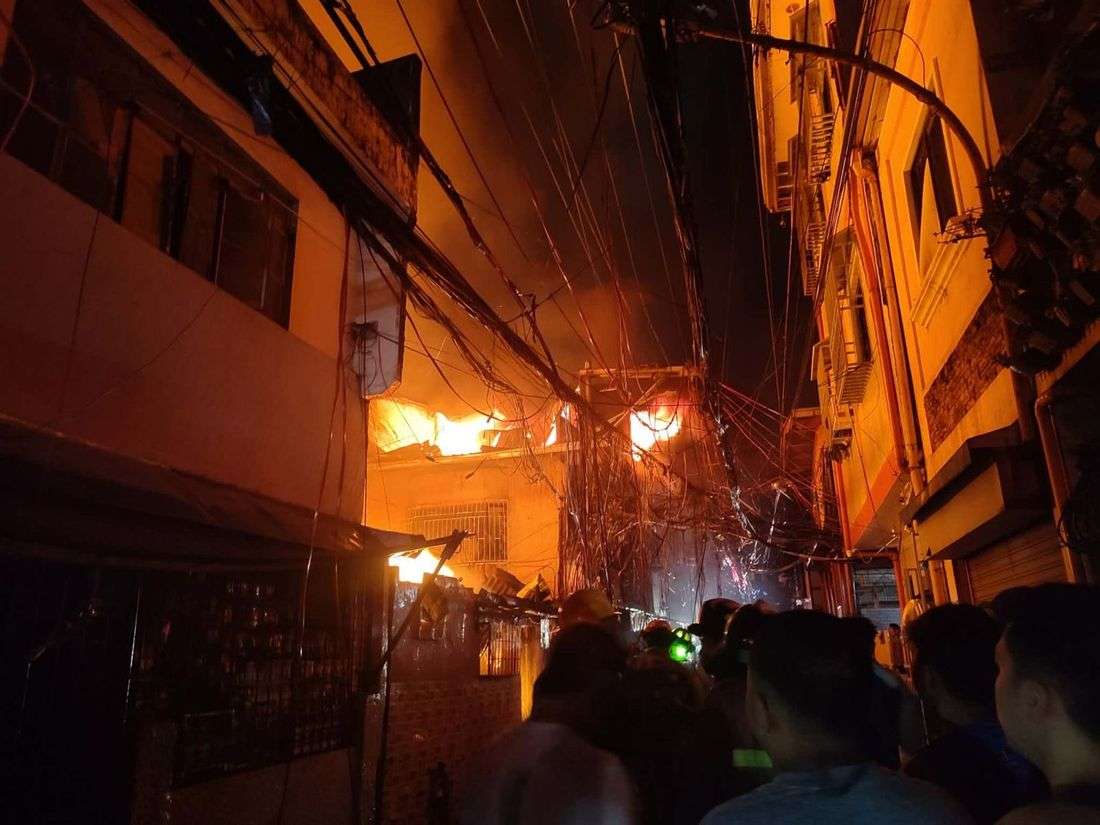 2 hurt, 82 families affected by Tondo, Manila fire