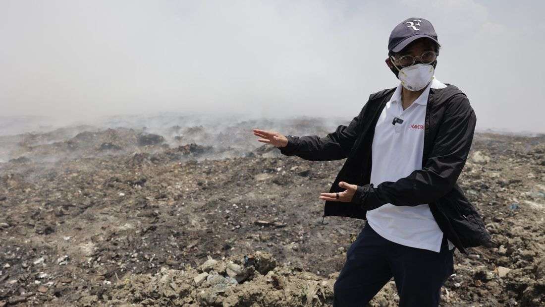 Navotas mayor to address lingering smoke from former landfill fire amid ongoing containment efforts