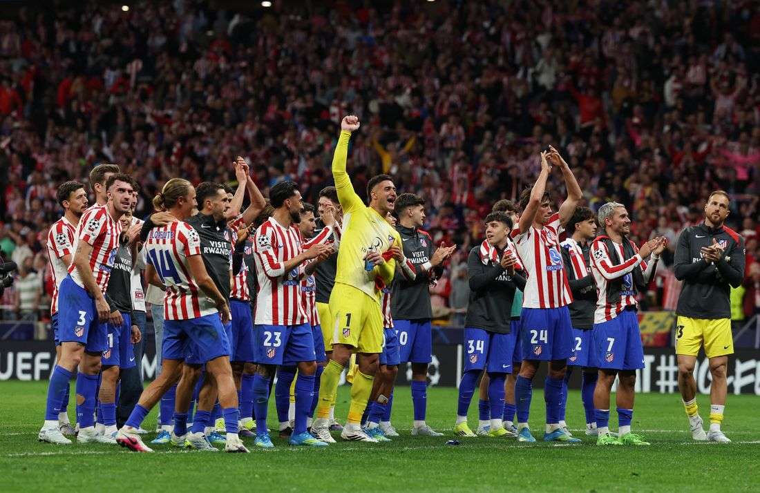 Soccer-Atletico survive Barca scare to reach first Champions League semi in nine years
