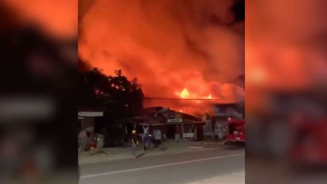 Bedridden senior citizen perishes in fire; four other houses razed in Sara, Iloilo
