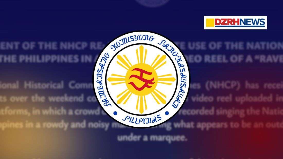 NHCP flags inappropriate use of Philippine national anthem in rave party video