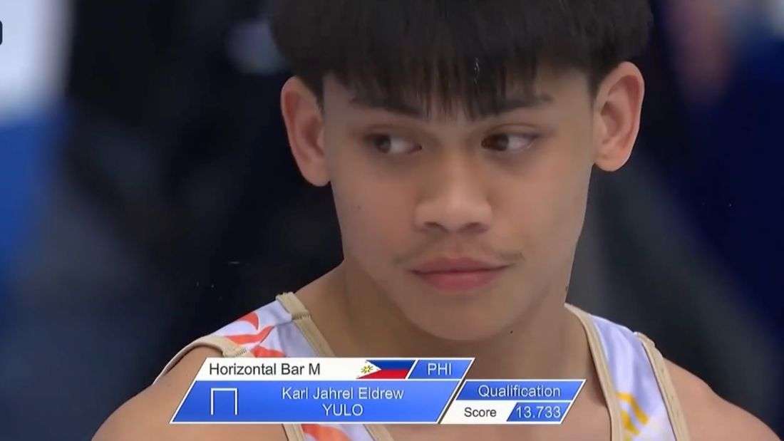 Eldrew Yulo bags Top 8 finish in horizontal bar to wrap up senior debut series
