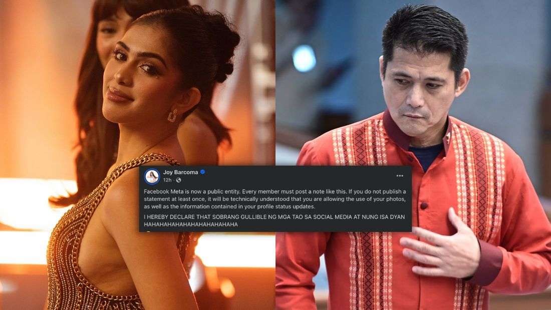 Joy Barcoma throws shade at Sen. Robin Padilla’s 'copy-paste' privacy post: ‘sobrang gullible’