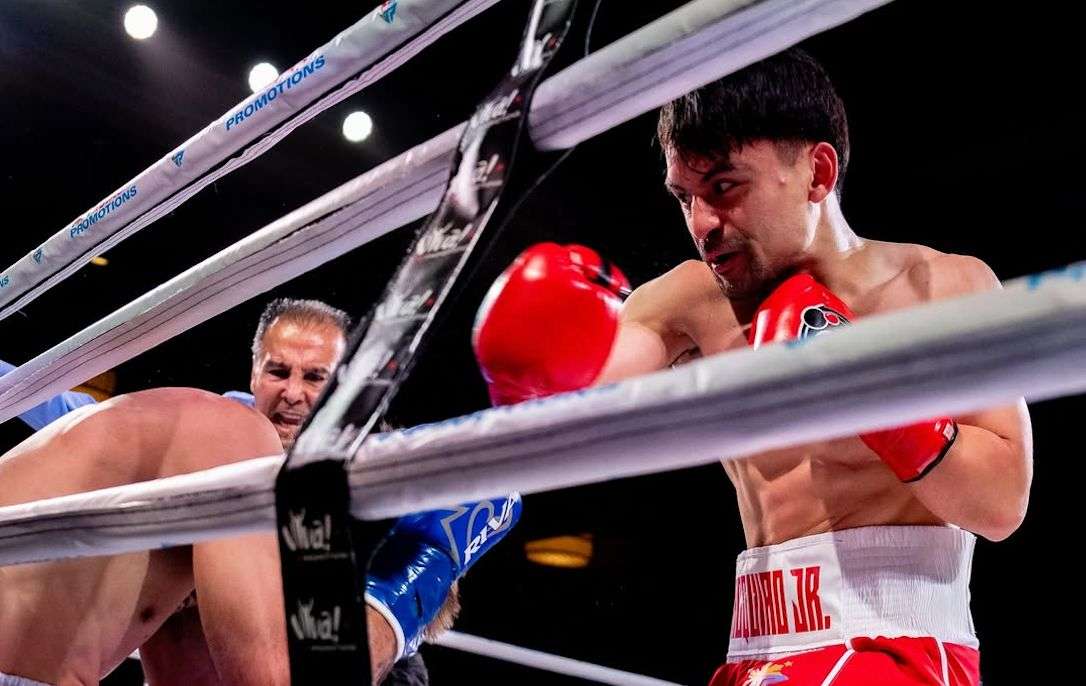 Jimuel Pacquiao earns first pro win with second-round TKO