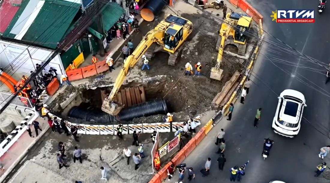 Marcos inspects QC drainage project, ramps up flood mitigation efforts ahead of rainy season