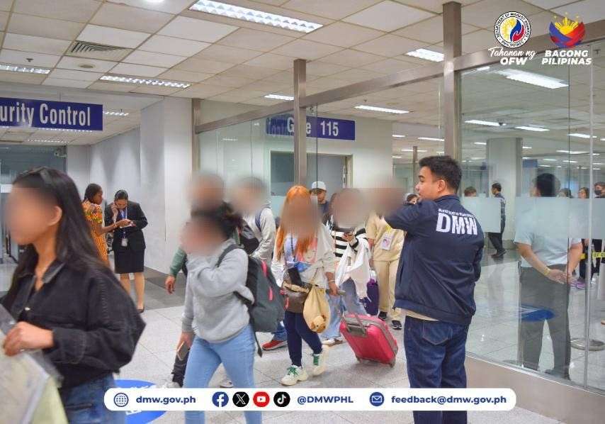 129 Pinoys from Dubai return home safely in PH  — DMW