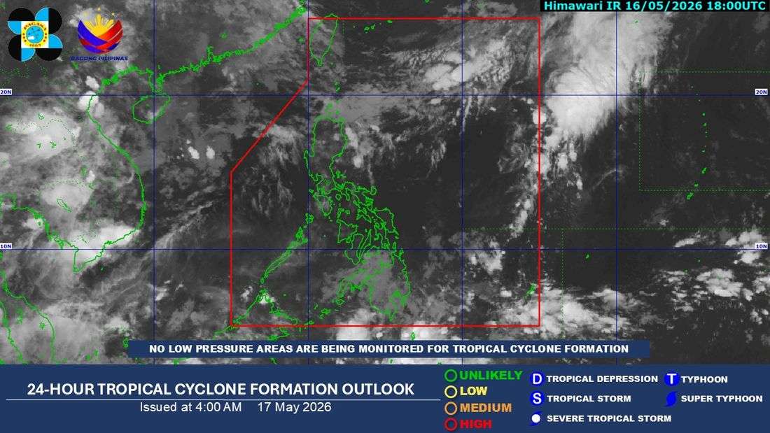 Frontal system brings rain to extreme Northern Luzon; PAGASA warns of dangerous heat index