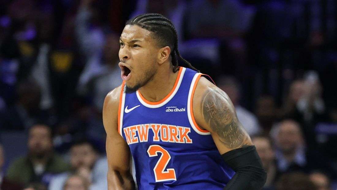 Knicks sweep 76ers, return to East finals behind McBride’s career night