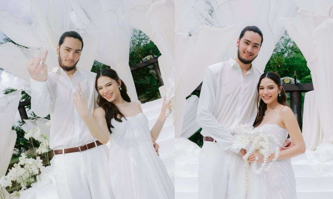 Kai Sotto, Rere Madrid tie the knot in an intimate wedding ceremony