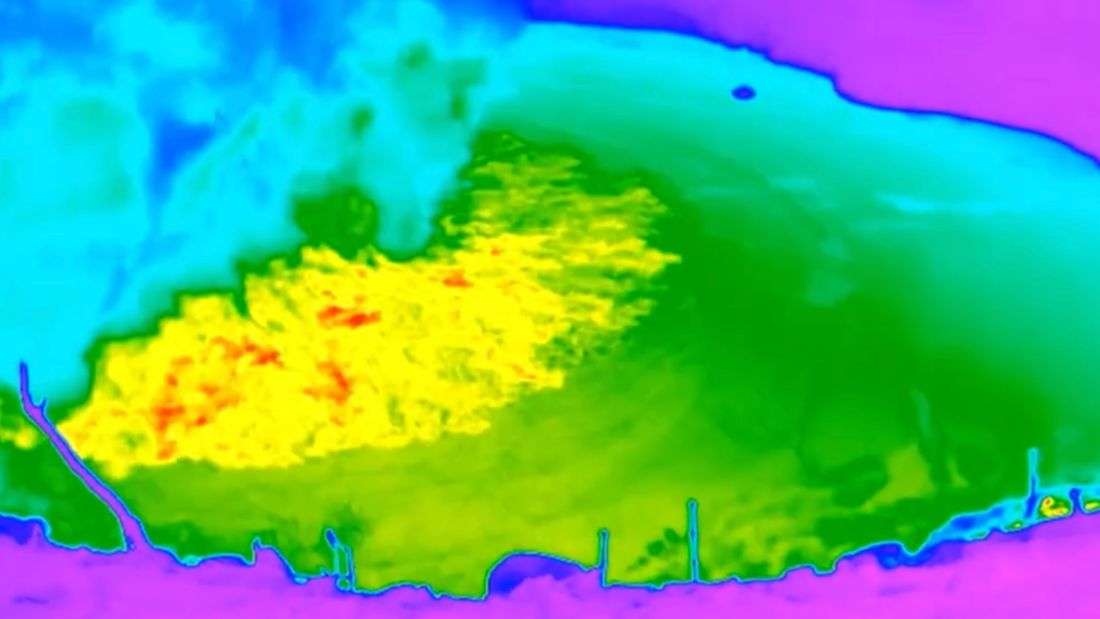 Thermal footage shows minor phreatic eruption at Taal volcano — PHIVOLCS