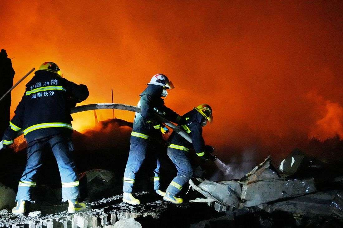 Blast at fireworks factory in China's Hunan kills 21, Xi calls for probe, state media says
