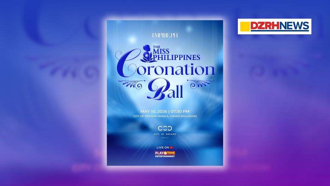 The Miss Philippines coronation ball to crown new titleholders on May 10